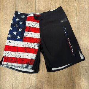 NWOT Men’s BP Flag shorts